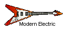 image of modern electric guitar